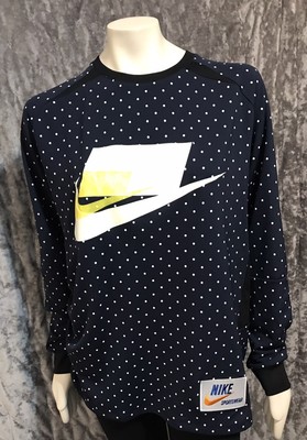 NIKE polka dots crew neck sweatshirt 