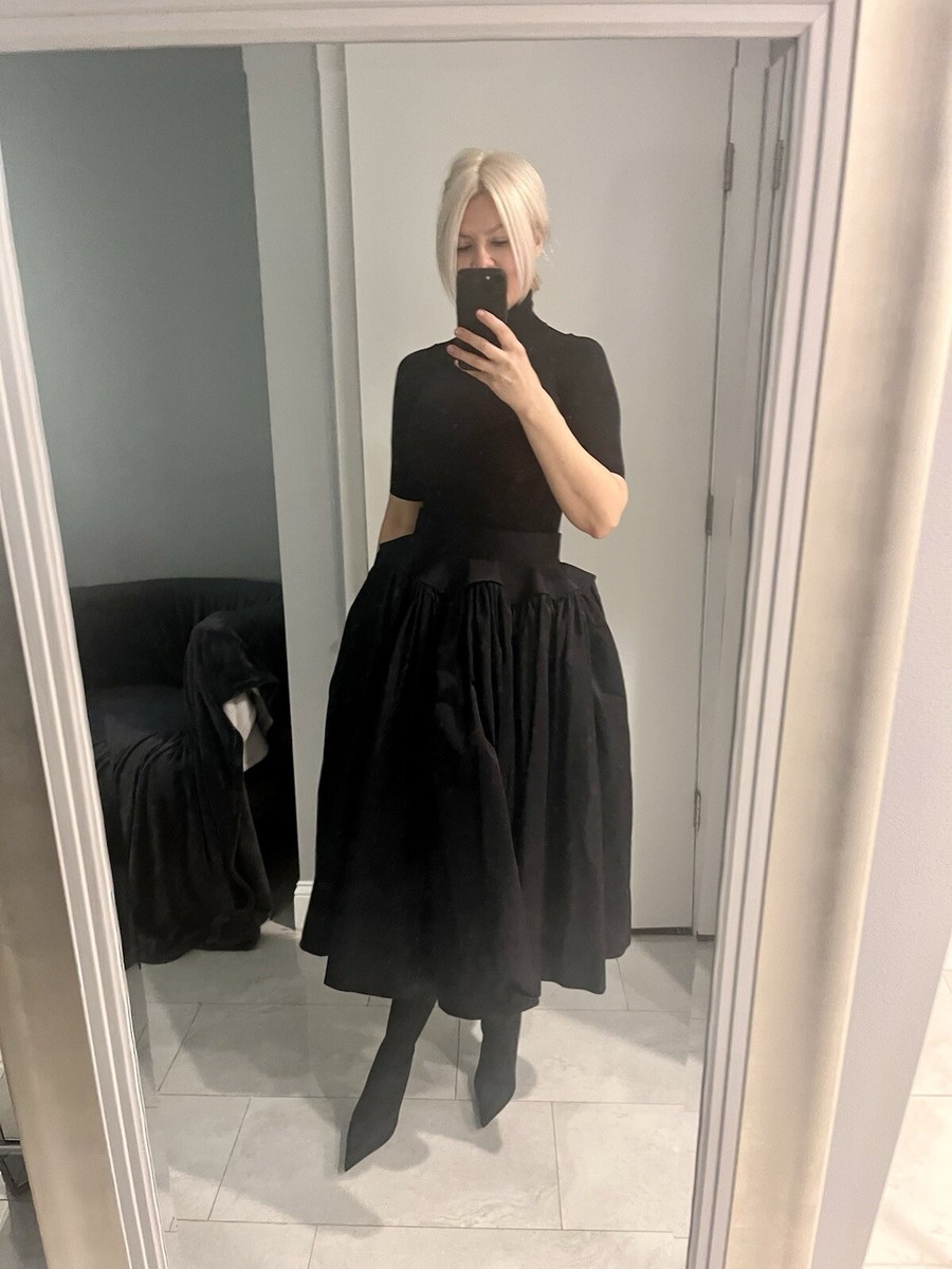 Bottega Veneta Tech Nylon Midi Skirt | eBay