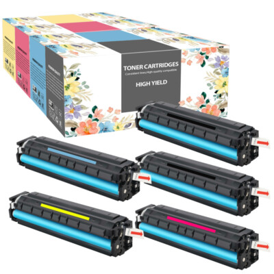 5x TONER für HP 201X 201A Color LaserJet Pro MFP M274n M277dw M277n M252dw M252n