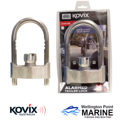 Alarmed Trailer U Lock - KOVIX KVH-96 