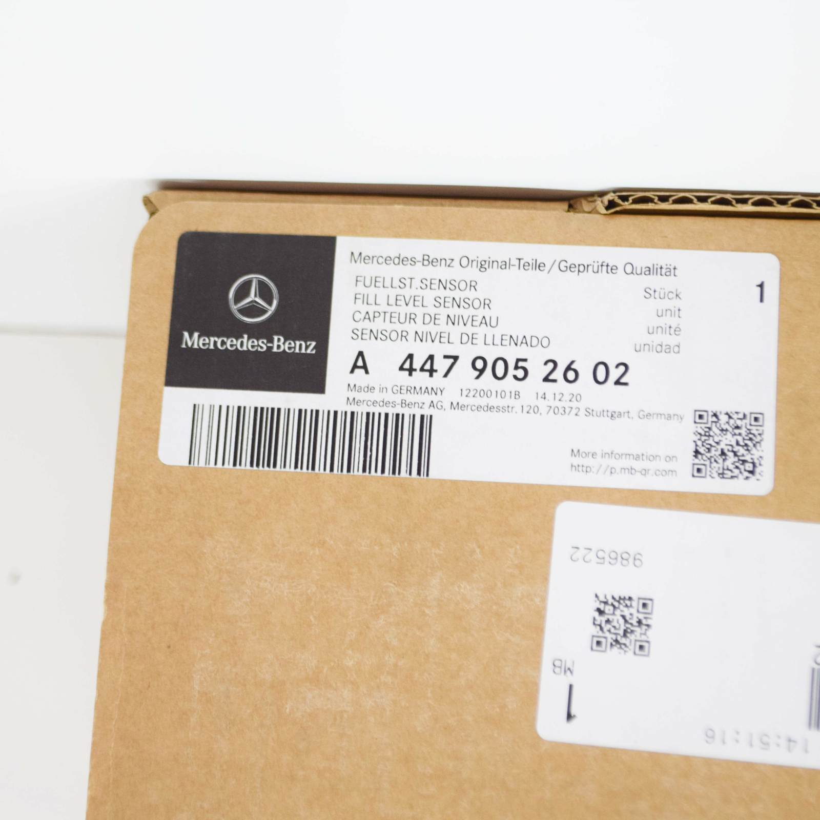 NEU MERCEDES-BENZ VITO W447 FUEL FILL-LEVEL SENSOR A4479052602 