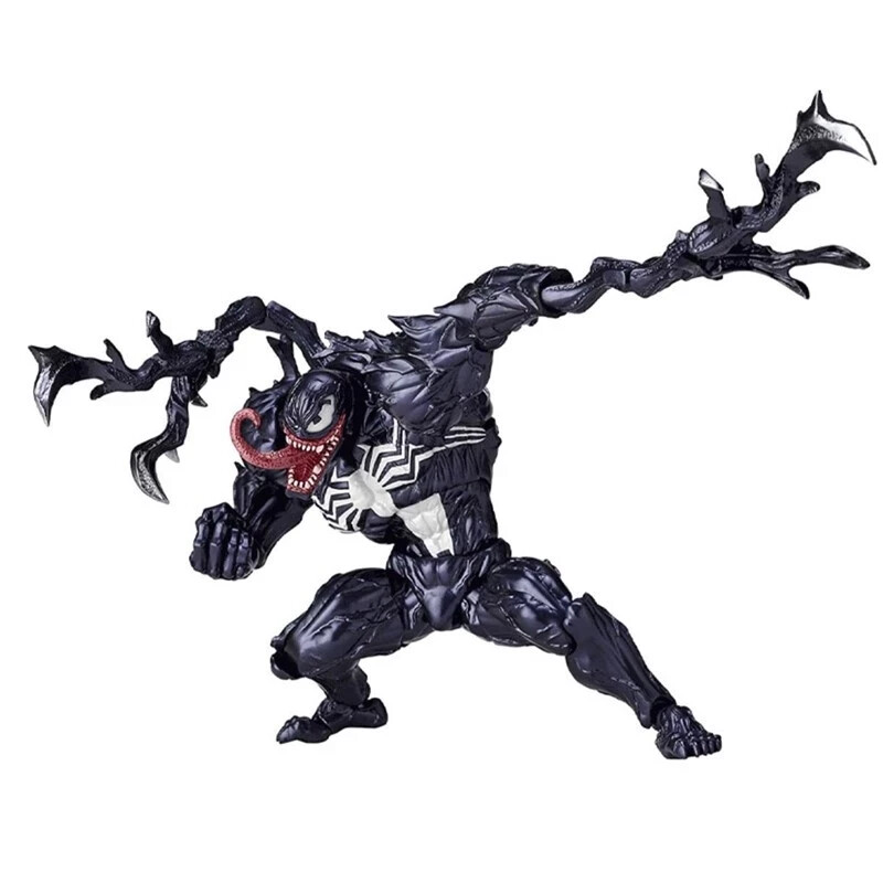 Amazing Yamaguchi Venom Spiderman Marvel Powered By Revoltech 6