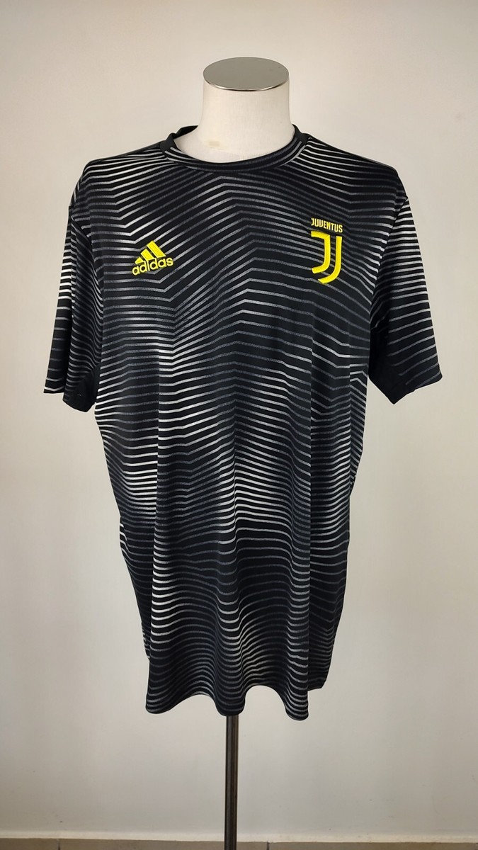 Adidas Juventus Men's Soccer Jersey Tg XL Vintage Pre-Match