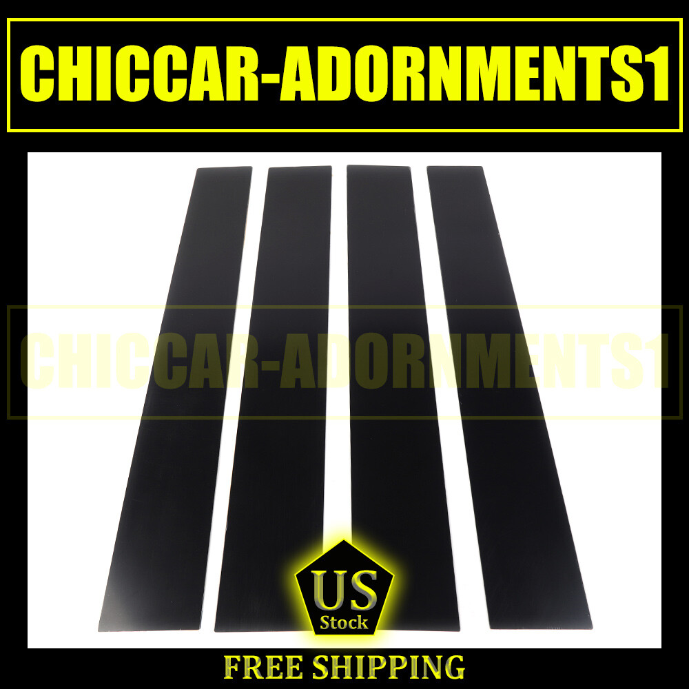 ✅ Exterior Window Pillar Posts Sticker Trim Accessories For Dodge Ram 1500 18+ 