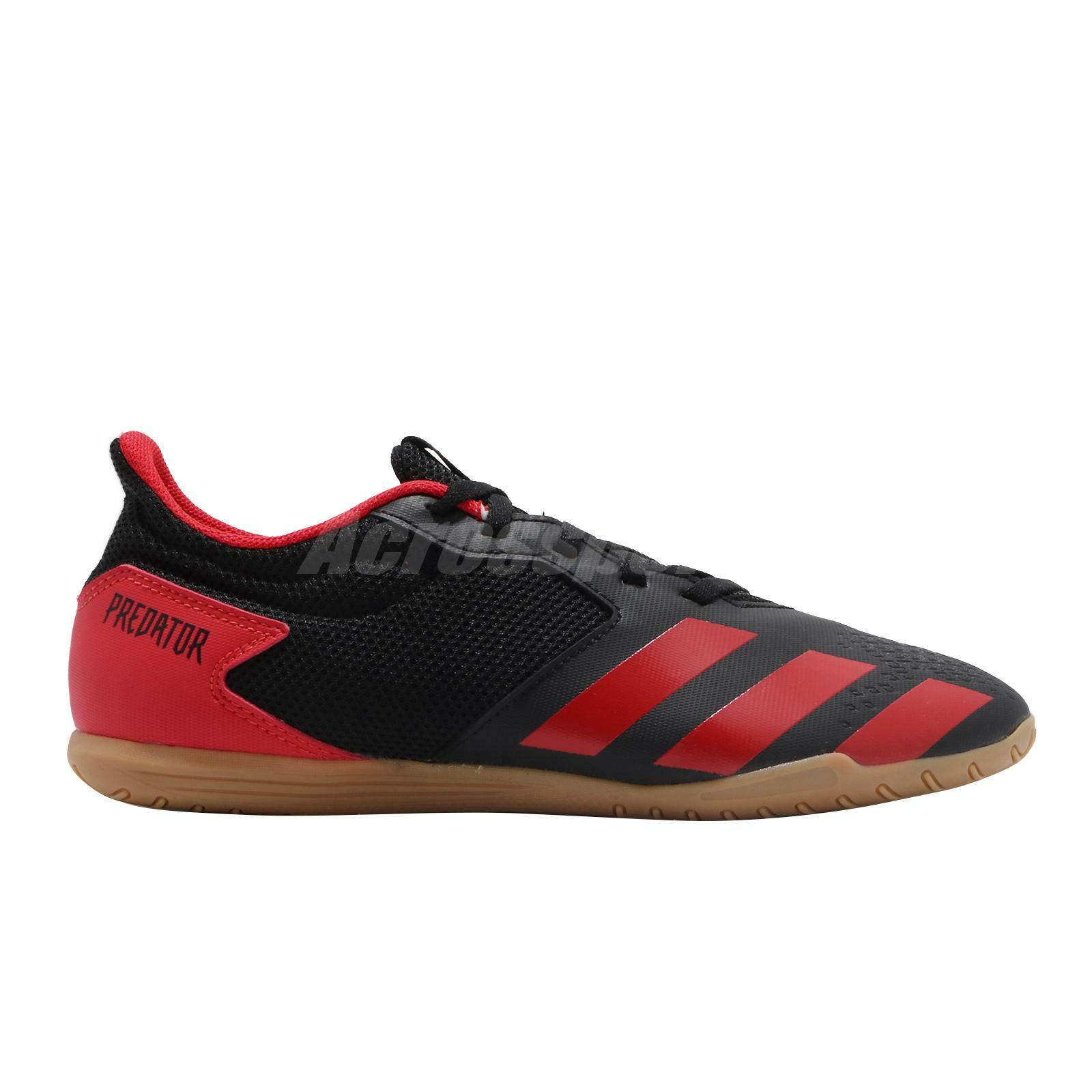 adidas Predator 20.4 IN SALA Indoor Black Red Gum Men Soccer Football EE9580  - Shopping.com