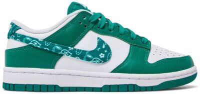 Nike Womens Dunk Low Green Paisley DH4401-102 Women Size