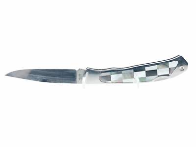 Moki Serapis Mother of Pearl Lock-Back Folding Knife, w/Box Moki Serapis Mother of Pearl Lock-Back Folding Knife, w/Box