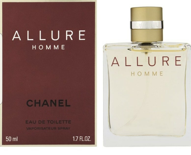 Chanel Allure Homme edt 50ml Eau de Toilette Vaporizzatore 50 ml originale