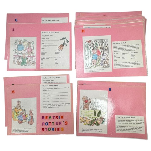Beatrix Potter Niño Puzzle Hogar Escuela Educación Pintura Color Pegatina Libro Leer - Imagen 2 de 15