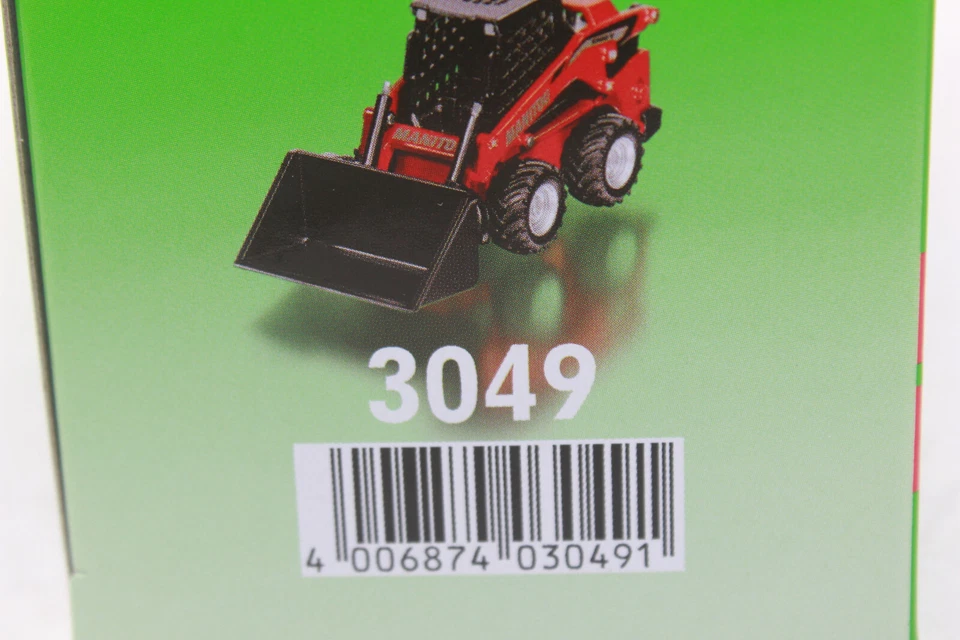 SIKU 3049 Manitou 3300 V Skid Steer Loaders With Quick-Change 1:3 2 New Boxed - Image 3 of 4