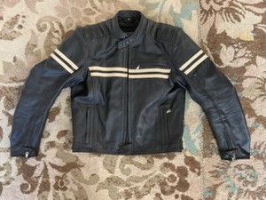 weise leather motorcycle jacket
