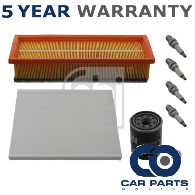 Filter Set Oil Air Fuel CPO Fits Fiat Grande Punto 2005- 1.4 71736161S2