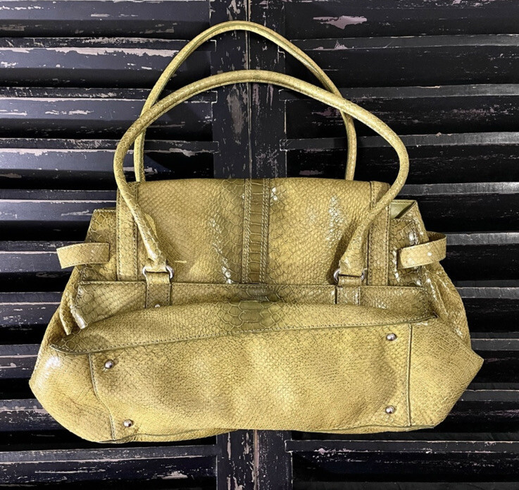 Cole Haan Purse Trinity Python Print Shoulder Bag… - image 3