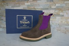 Tricker's 38,5 UK 5,5 Stiefeletten Chelsea Boots Schuhe flint NEU ehem UVP 685 €