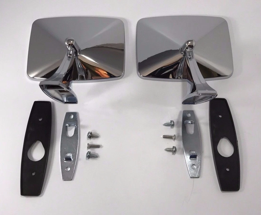 Pair Rear View Mirrors For 1973-1987 Chevrolet Truck Driver & Passenger Side
Opens in a new window o
