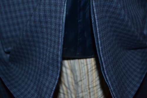 Michael Kors Men Check Polyester Blend 2 Front Button Sports Coat Sz 48R - Picture 7 of 13