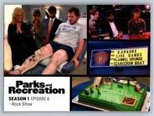 2013 Press Pass Parks and Recreation Season 1 Episode 6 Rock Show #6