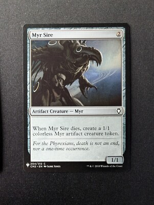 MYR SIRE MTG The List (Commander Anthology Volume II) | eBay MYR SIRE MTG The List (Commander Anthology Volume II) | eBay