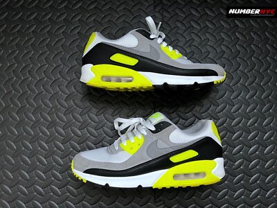 Nike Air Max 90 2020 Volt Womens Shoe Size 11 Neon Yellow Grey