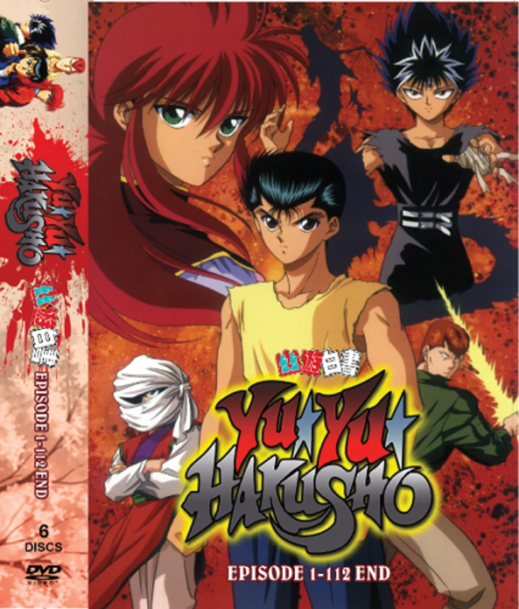 Anime DVD Yu Yu Hakusho Complete Series Vol. 1-112 End English Dubbed