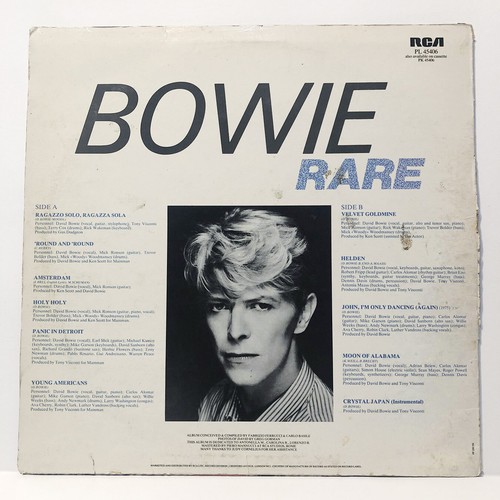 DAVID BOWIE RARE LP vinyl record compilation 1982 RCA classic rock glam VG/VG+ - Picture 2 of 6