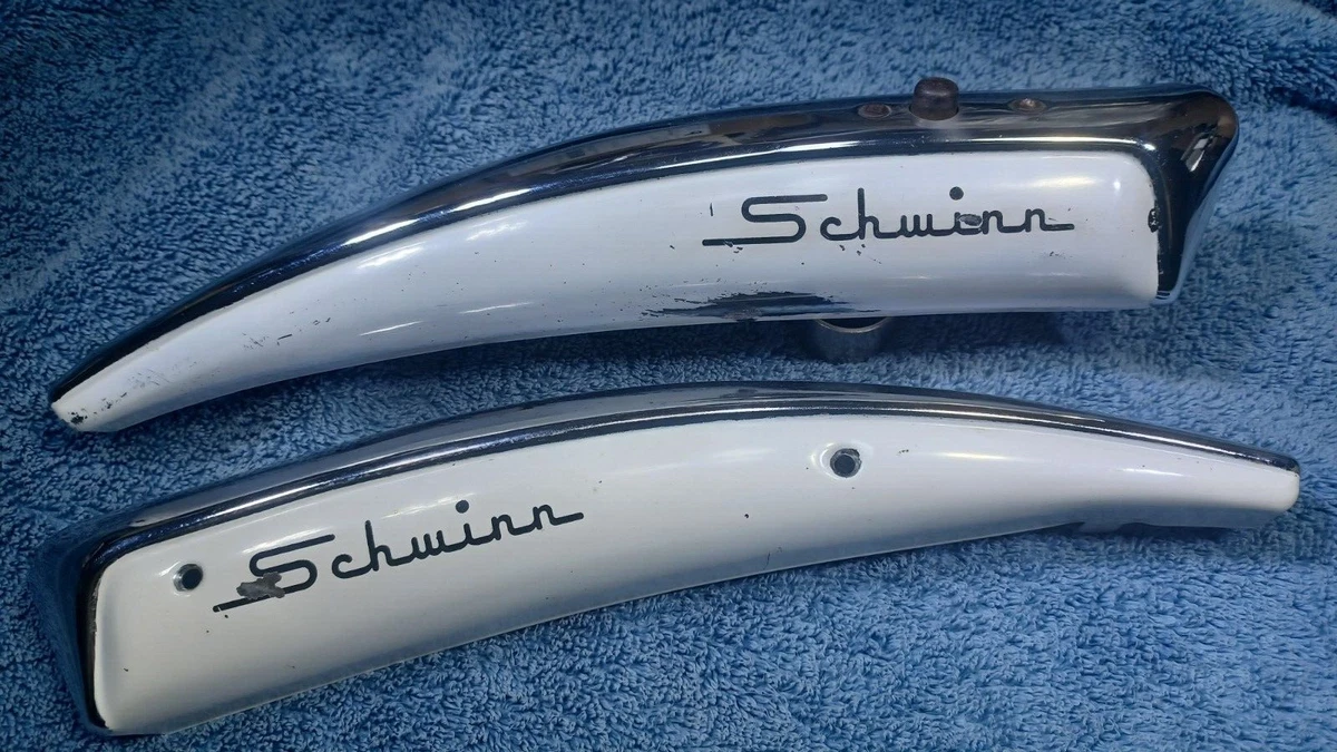 VGC Schwinn Slim Line Horn Tank Genuine Chicago Made 1950 60s from a Starlet