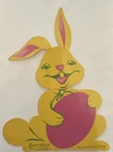 Vintage Easter Bunny Mavrakos Chocolate St. Louis, MO Advertisement Sign