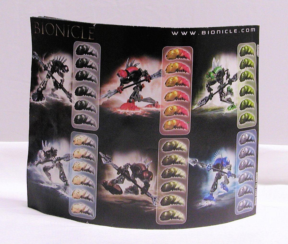 Used 2003 LEGO Bionicle 8589 - Lerahk Complete w/Canister Used 2003 LEGO Bionicle 8589 - Lerahk Complete w/Canister