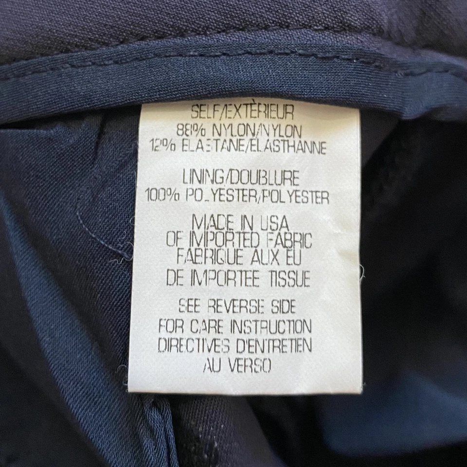 Theory Leska 海军蓝紧身腿正装裤 0 码 工作服 职业办公室 — 第 4/4 张图片