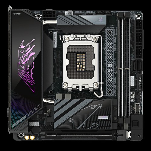 GIGABYTE Z890I AORUS ULTRA Ultra Core LGA1851 Intel Z890 Mini-ITX Motherboard - Picture 2 of 6