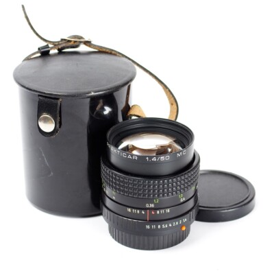 Carl Zeiss Jena Prakticar 1.4/50mm f/1.4 50mm for Praktica B 1st VERSION No.8998