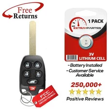 For 2011 2012 2013 2014 Honda Odyssey Keyless Uncut Remote Car Key Fob Alarm