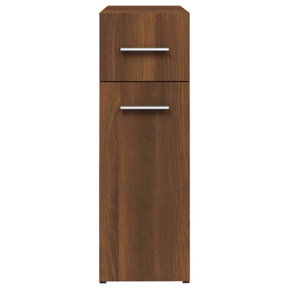 Mobile Con Cassetto VidaXL - Rovere Marrone, Legno Multistrato, 50x46x81.5cm, Per Cucina - Foto 2