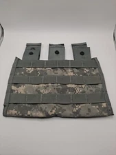 US Military Army Issue Triple 3 Magazine Pouch MOLLE II, ACU, Digital Camo