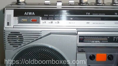 AIWA CS-50 FM/AM Stereo Radio Cassette Recorder | eBay