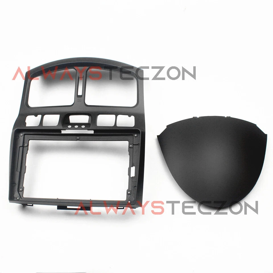 Kit de instalación de radio estéreo doble din para Hyundai Santa Fe 2003-2006 Foto 2 de 4