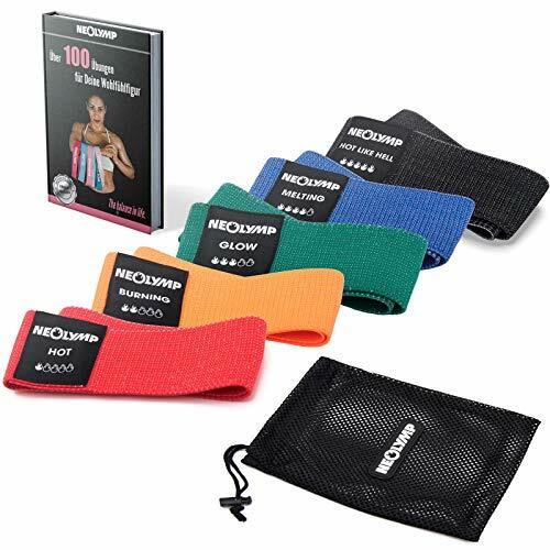 NEOLYMP Bande Elastiche Fitness per Lo Sport Professionale + Bande Elastiche Res