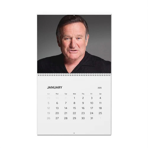 Robin Williams 2025 Wall Calendar