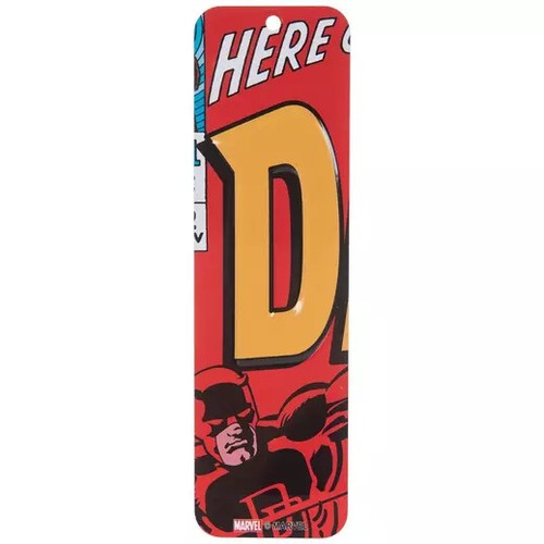 MARVEL COMICS Superhero Metal License Plate Letter A - Z Sign Home Wall Decor - Picture 6 of 28