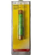 EATON Bussmann 15A Heavy Duty Time Delay Cartridge Fuse G 