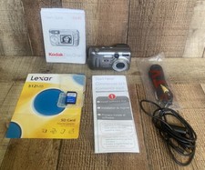 Kodak EasyShare CX6445 4.0MP Digital Camera - Silver NOT WORKING! PARTS ONLY!