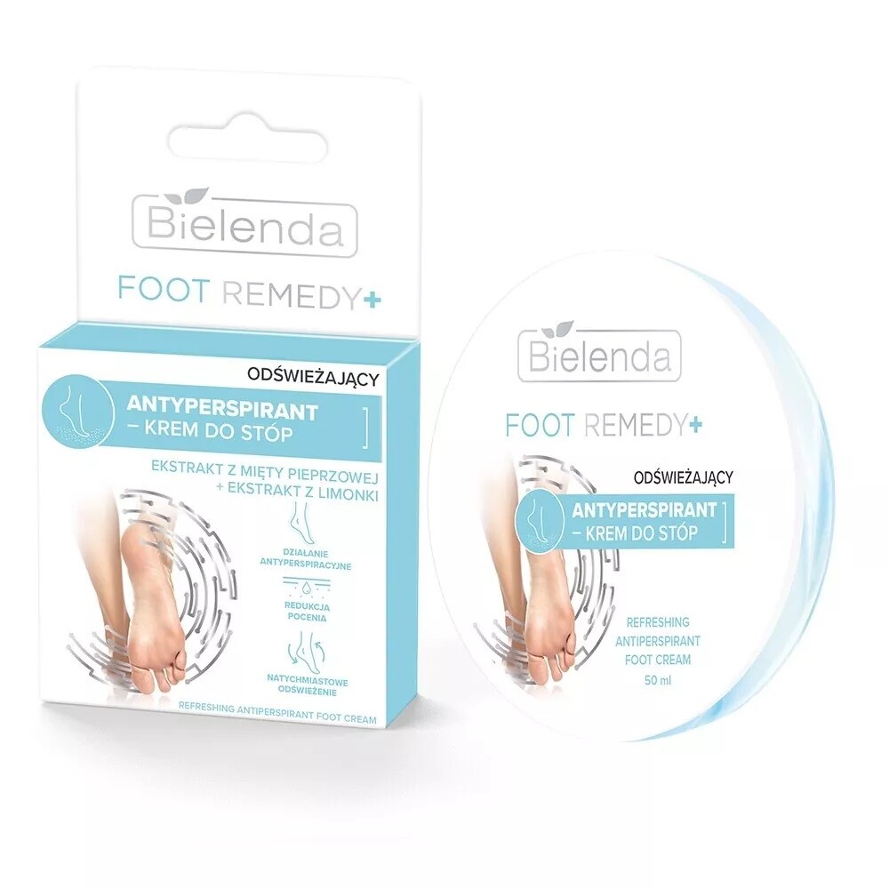 Bielenda Foot Remedy Refreshing Antiperspirant-Foot Cream MINT & LIME 50ml