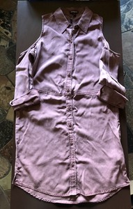 express button down dress