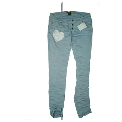 Please Damen stretch slim Fit Skinny Jeans Hose Gr.L 32/32 W32 L32 Hellblau Neu - Bild 1 von 4