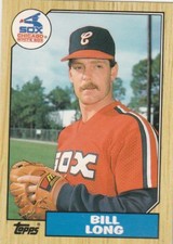 FREE SHIPPING-MINT-1987 Topps Traded #67 Bill Long T White Sox 