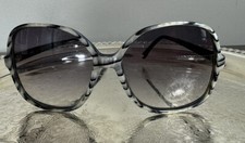 Vintage Stanford Hutton Colors In Optic Ladies Oversized Designer Sunglasses