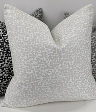 John Lewis & Partners Yin Furnishing Fabric Cushion Cover putty 16"x16" 