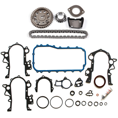 Timing Chain Kit and Head Gasket Set 90-06 For Dodge Chrysler Plymouth 3.3L OHV