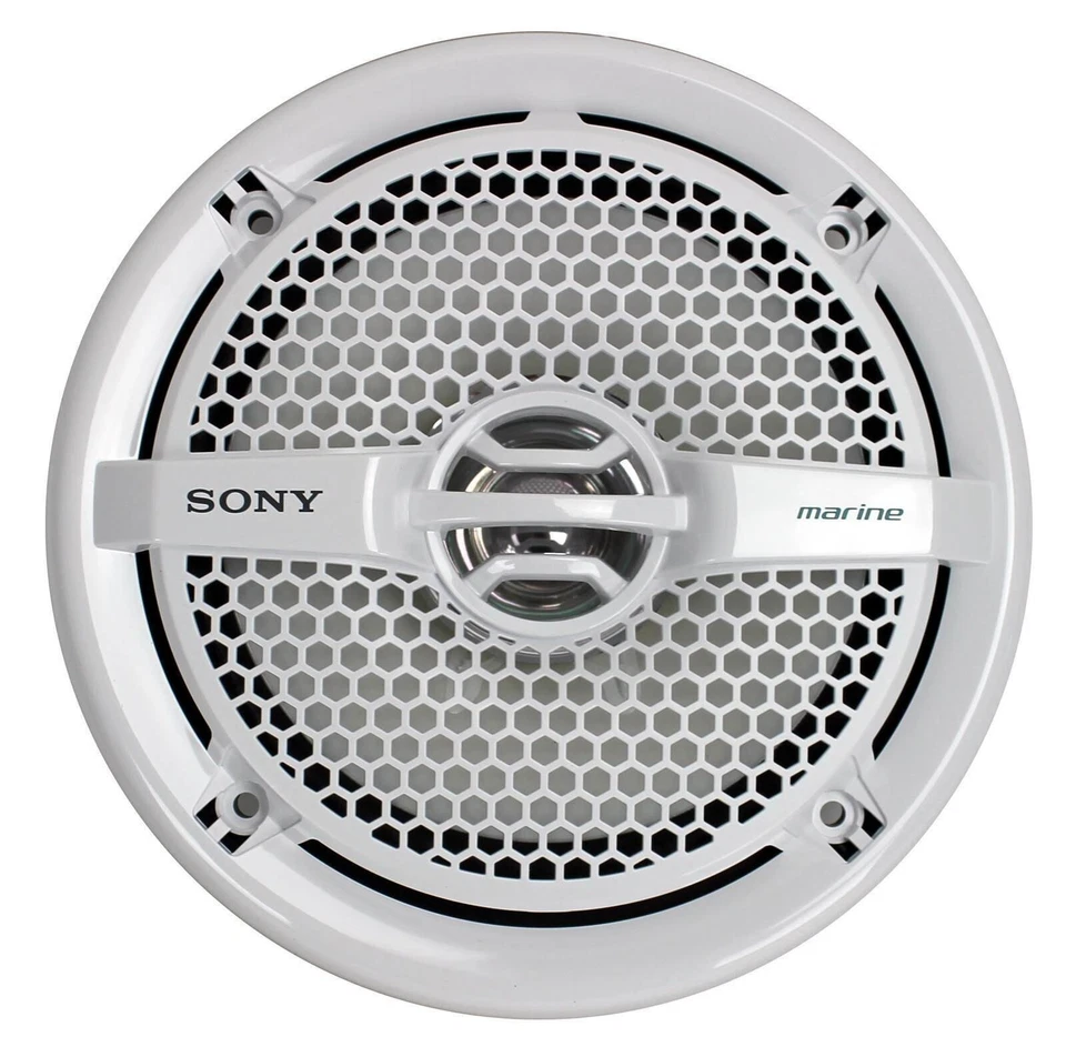 Altavoces estéreo marinos Sony XS-MP1611 6,5" 280 vatios doble cono barco agua 2 pares Foto 3 de 4