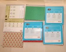 Lot of Stampin Up 6"x6" and 6.5"x4.5" Cardstock Paper Pads